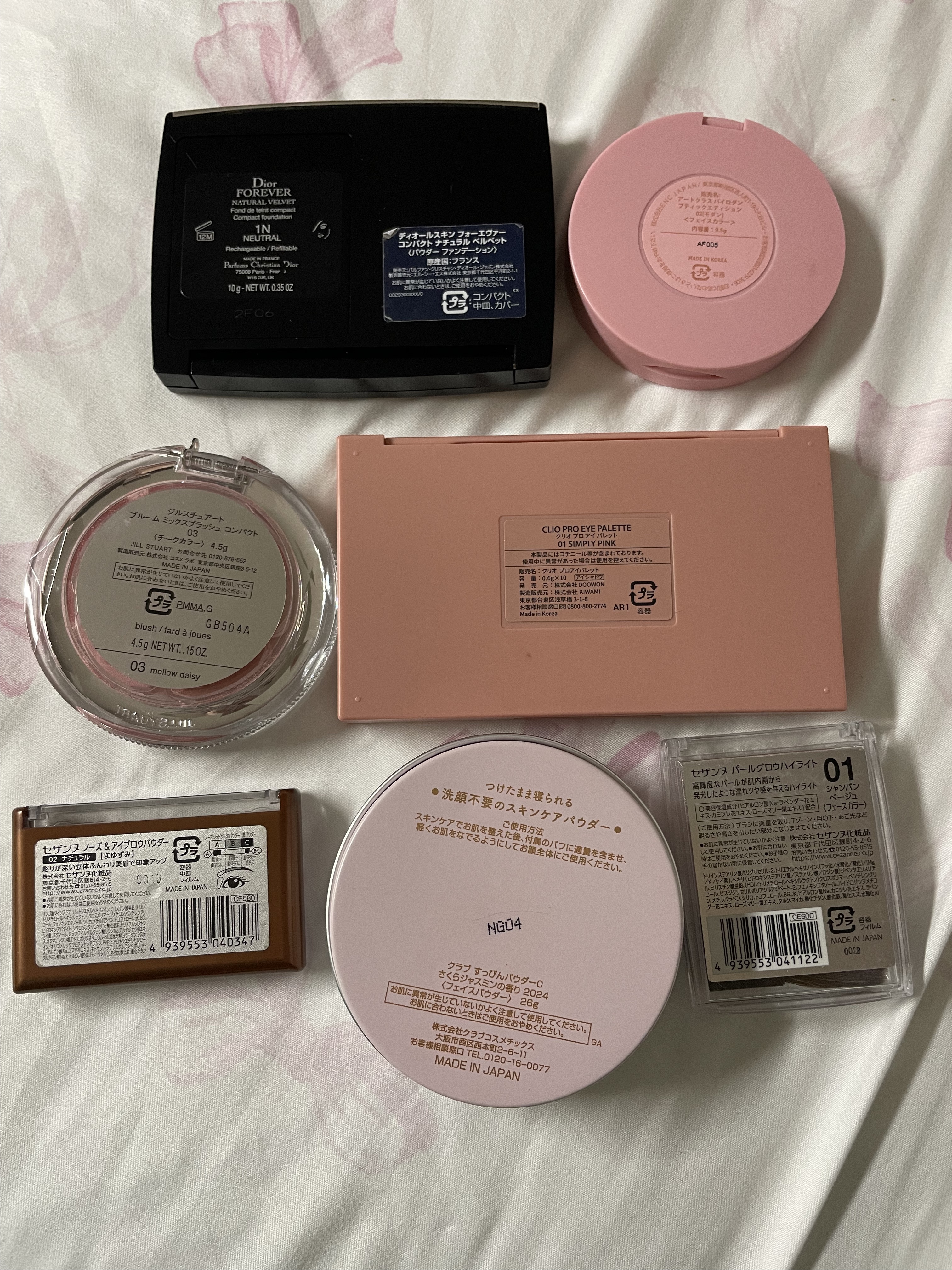 すっぴんパウダーC さくらジャスミンの香り 2024/クラブ/プレストパウダーを使ったクチコミ（3枚目）