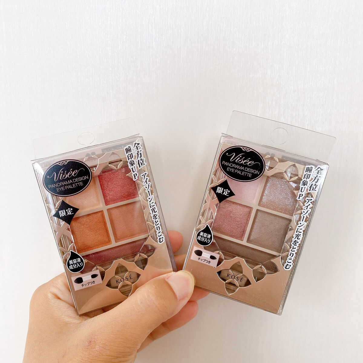 パノラマデザイン アイパレット/Visée/アイシャドウパレットを使ったクチコミ（3枚目）