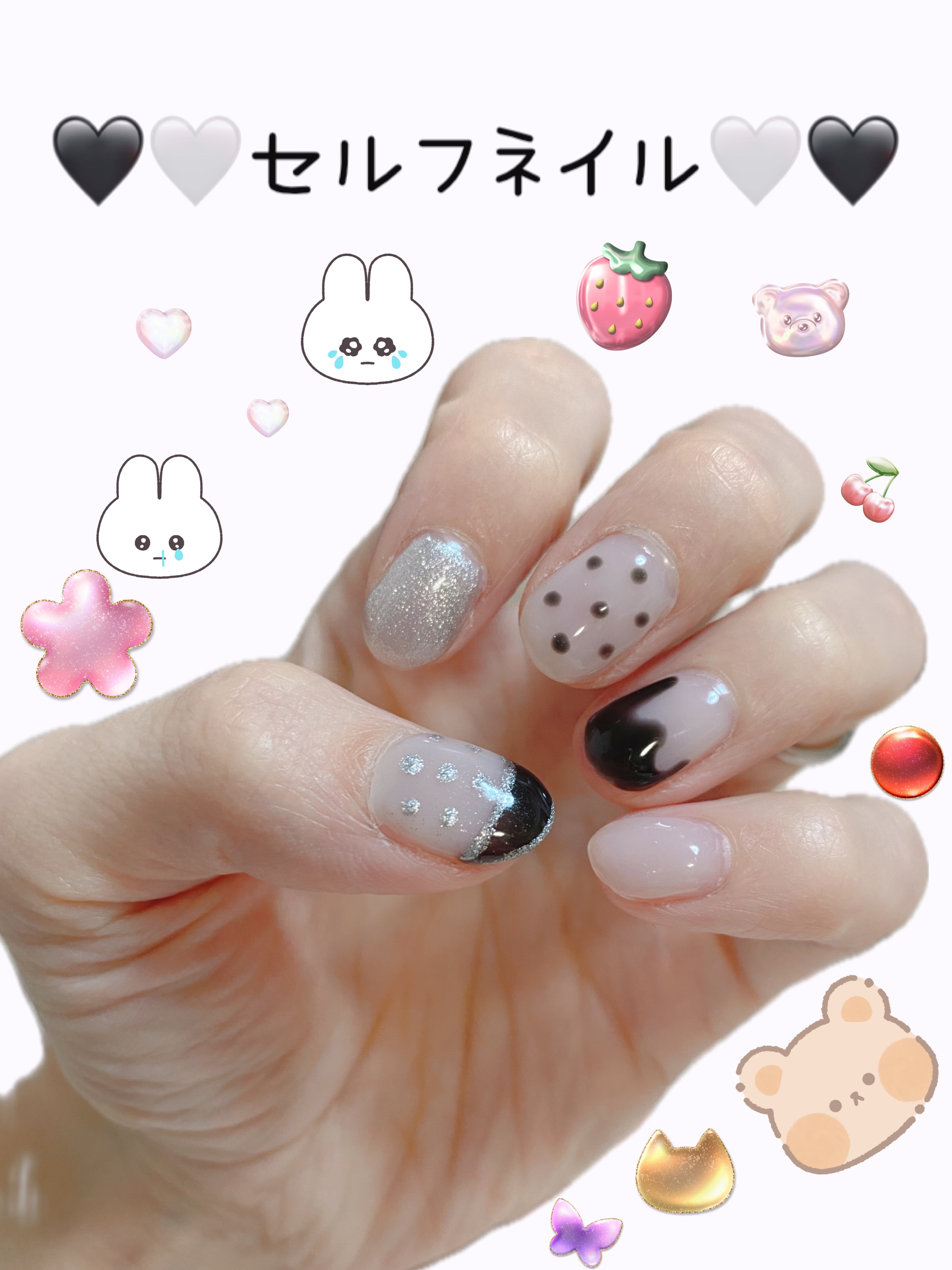 BRG ジェルネイル/DAISO/ジェルネイルを使ったクチコミ（1枚目）