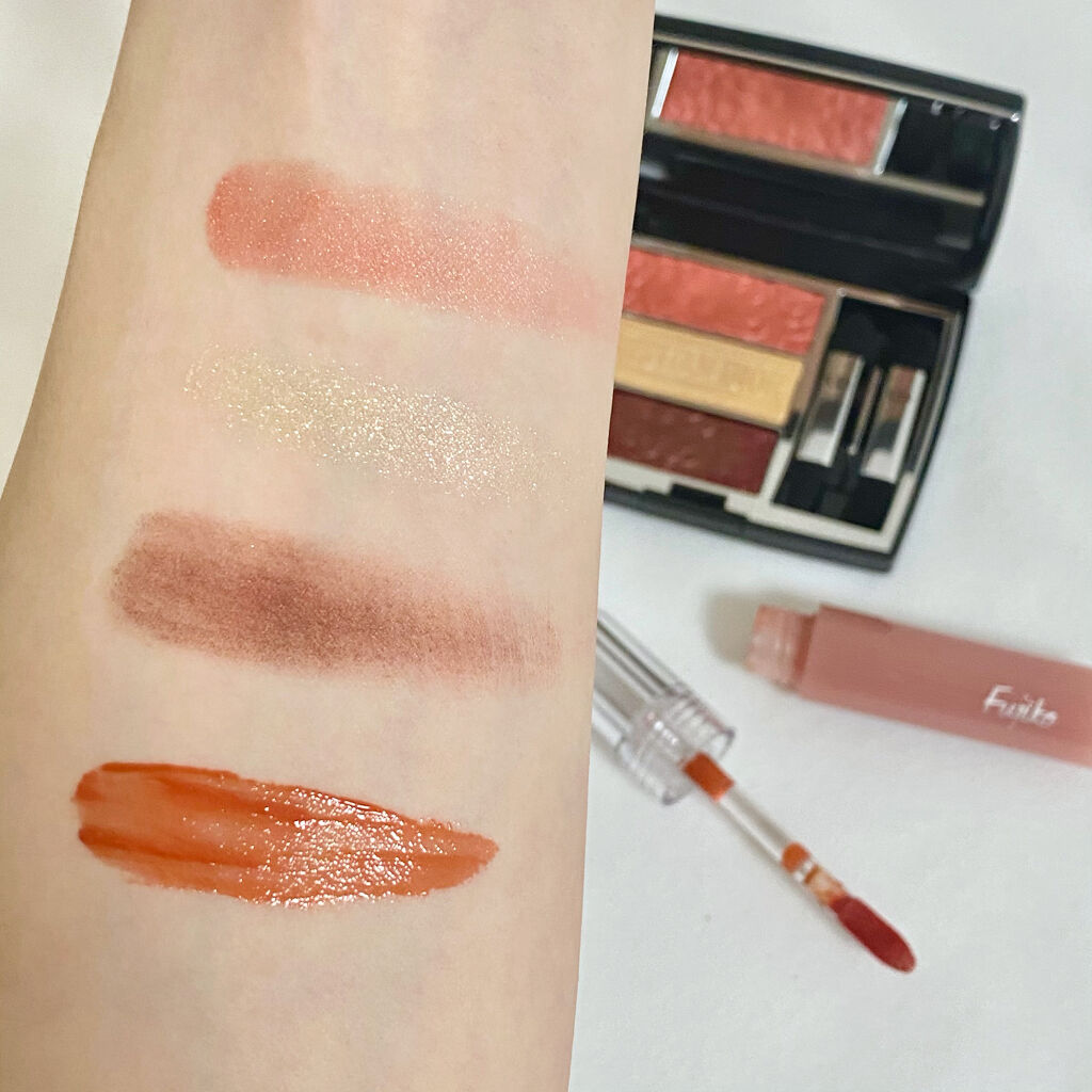 トリオ ブリック パレット＜ピュア グロウ＞/Dior/アイシャドウパレットを使ったクチコミ（2枚目）