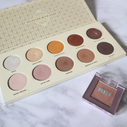 HXZ 「ファントムミュージック」単色アイシャドウ/HEXZE(ヘックスゼ)/単色アイシャドウを使ったクチコミ(5枚目)