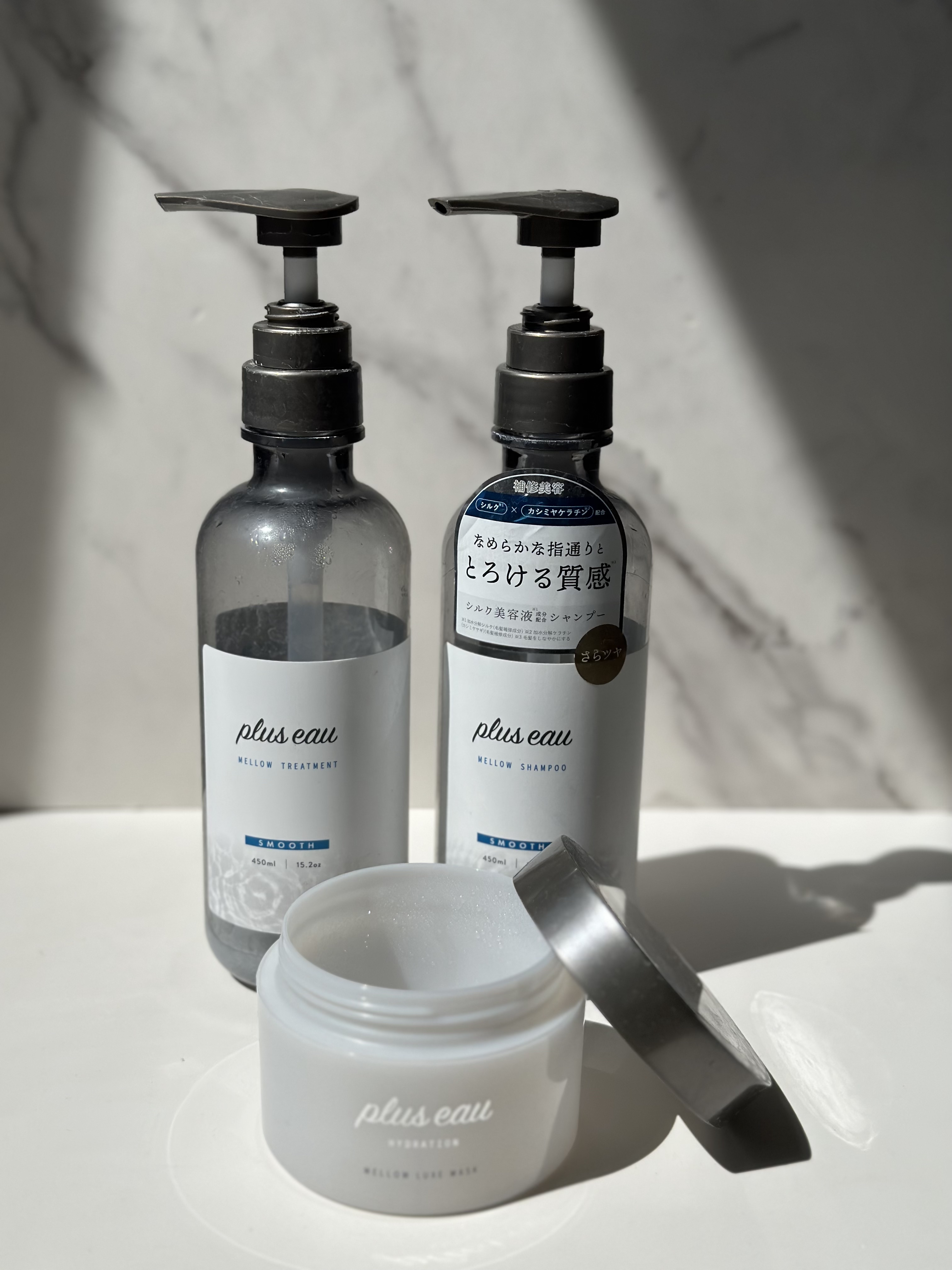  プリュスオー メロウリュクスマスク ジャータイプ/plus eau/ヘアマスク・ヘアパックを使ったクチコミ（1枚目）