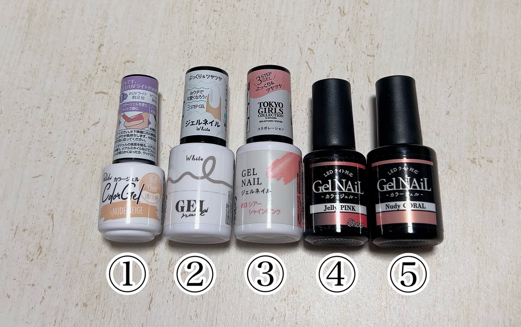 ジェルネイル（ライト対応）/セリア/ジェルネイルを使ったクチコミ（2枚目）