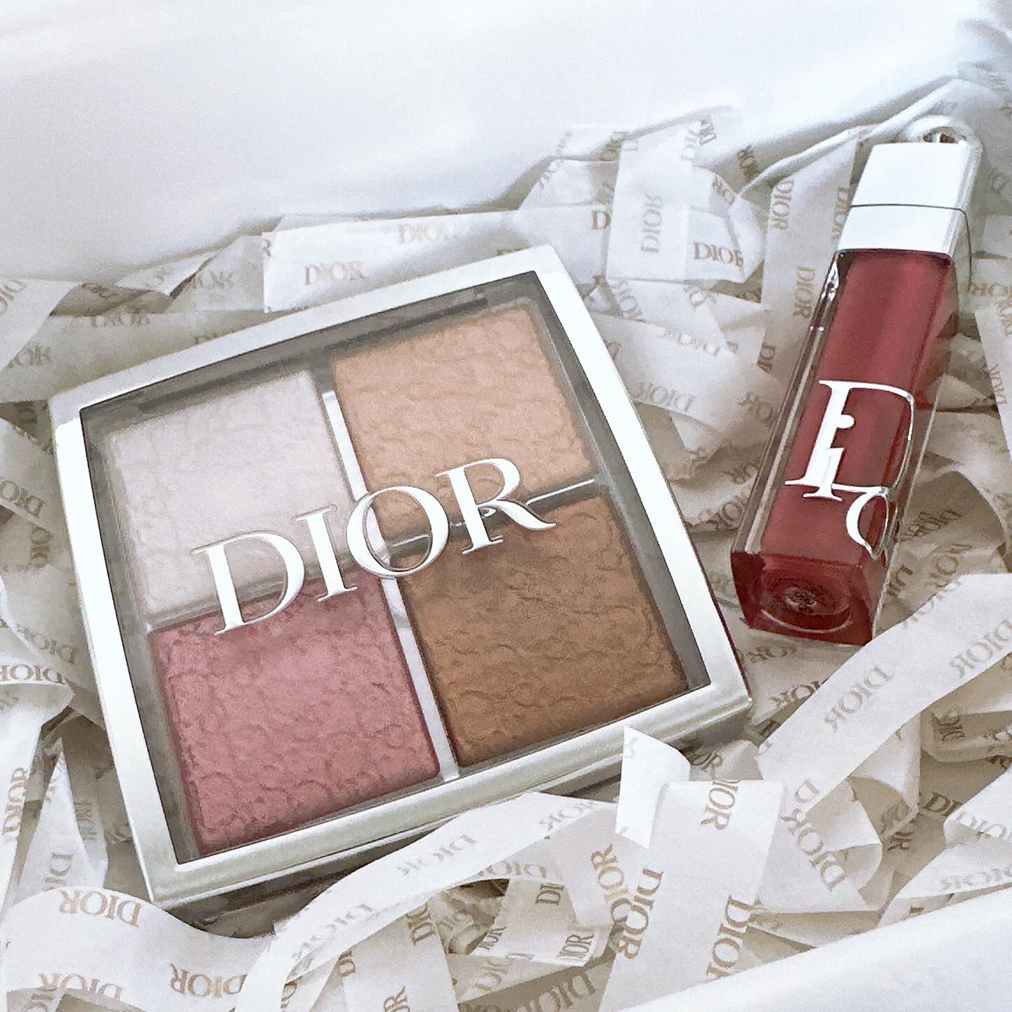 【旧】ディオール バックステージ フェイス グロウ パレット/Dior/ハイライトを使ったクチコミ（2枚目）