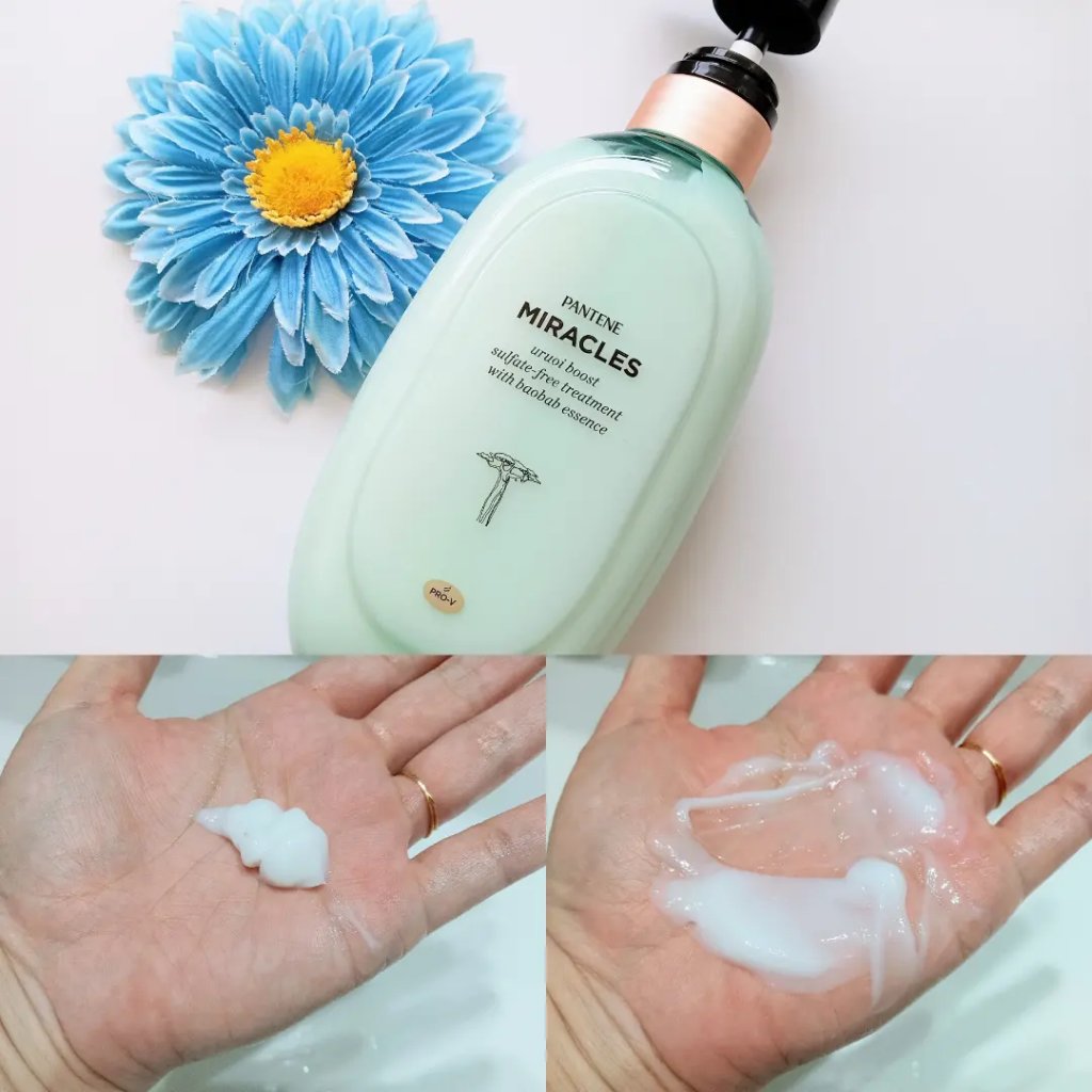 ミラクルズ うるおいブースト シャンプー/トリートメント/パンテーン/市販シャンプーを使ったクチコミ（3枚目）