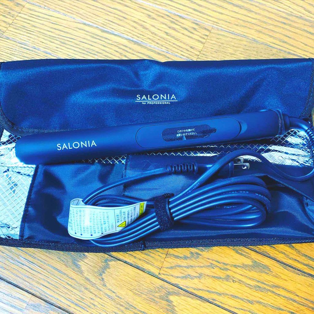ストレートヘアアイロン/SALONIA/ストレートアイロンを使ったクチコミ（2枚目）