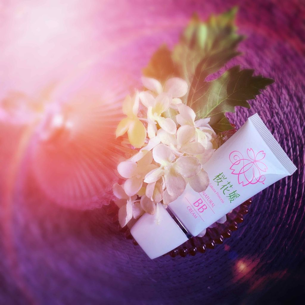 桜花媛ナチュラルBBクリーム/桜花媛化粧品/BBクリームを使ったクチコミ(1枚目)