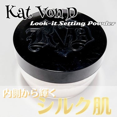 Lock-It Setting Powder/Kat Von D/ルースパウダーを使ったクチコミ（1枚目）