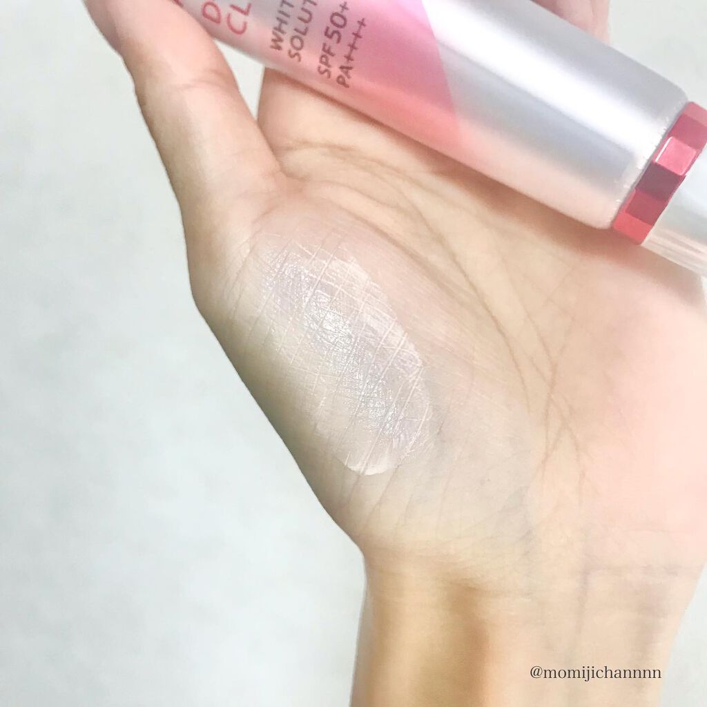 D-UVクリア ホワイトソリューション/アスタリフト/日焼け止めクリームを使ったクチコミ（2枚目）