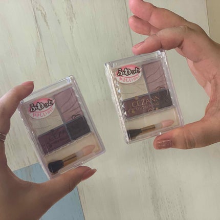 エアリータッチシャドウ/CEZANNE/アイシャドウパレットを使ったクチコミ(1枚目)