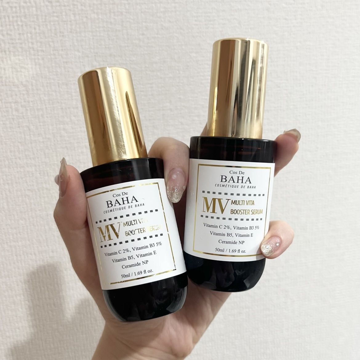 時短スキンケアにぴったり✨
5回はリピートした、大好きな導入美容液です！

コスデバハ
MVマルチビタブースター美容液

大好きな美容神ゆりちゃんさまが
共同開発に携わったアイテムなんです🫶

ビタミンC誘導体、ナイアシンアミド、ガラクト