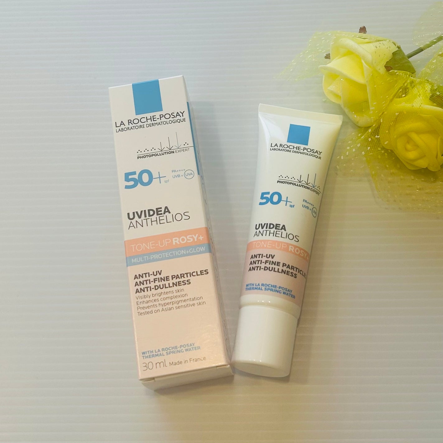 UVイデア XL プロテクショントーンアップ ローズ+/ラ ロッシュ ポゼ/日焼け止め・UVケアを使ったクチコミ(1枚目)