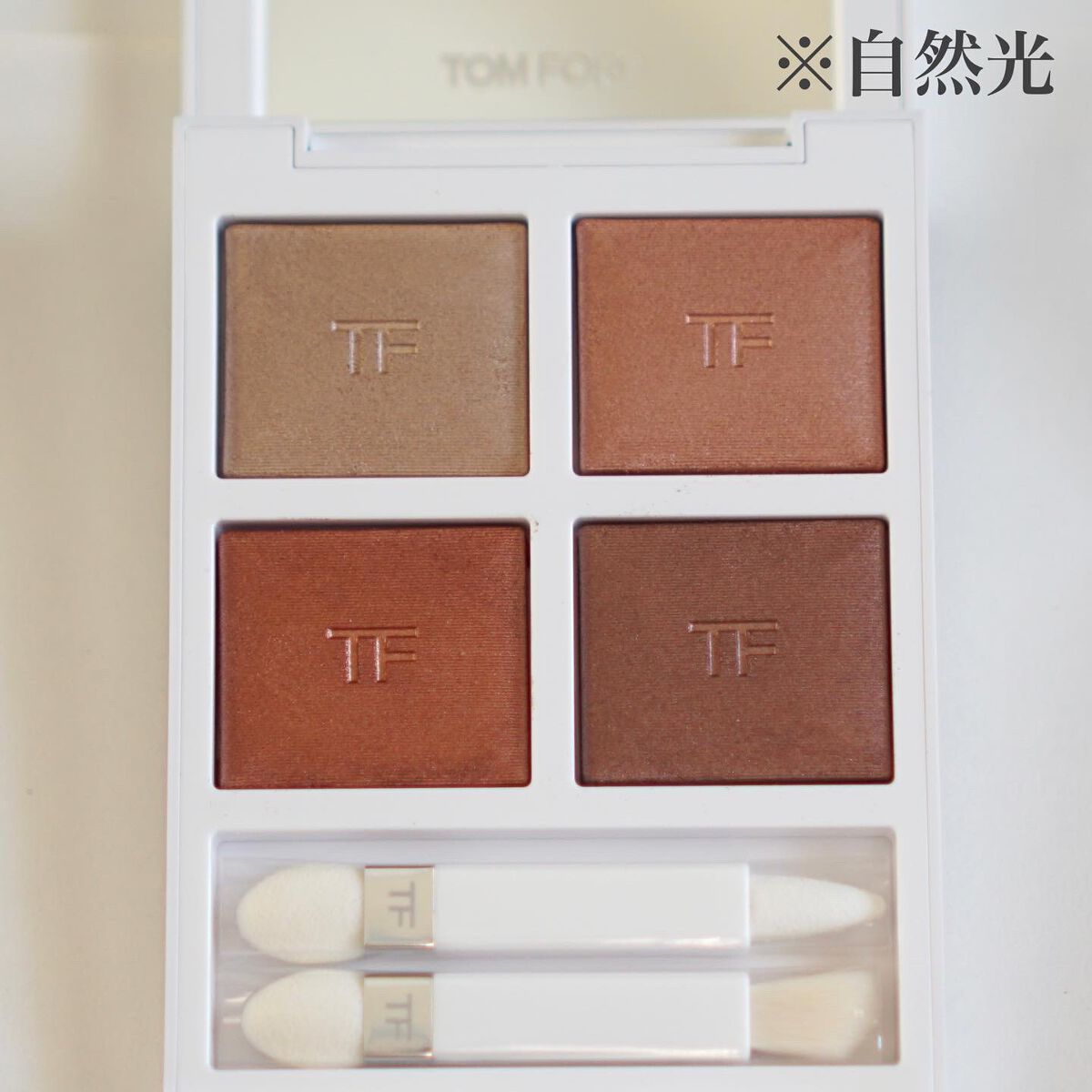 ソレイユ アイ カラー クォード/TOM FORD BEAUTY/アイシャドウパレットを使ったクチコミ(3枚目)