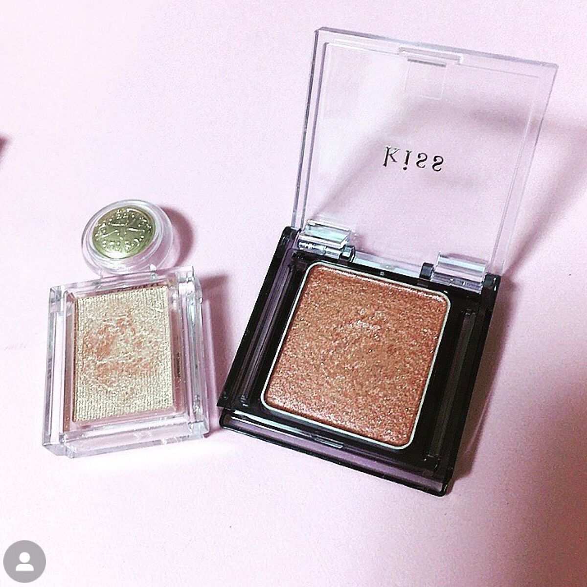  シアー グリッターアイズ/KiSS/単色アイシャドウを使ったクチコミ（1枚目）