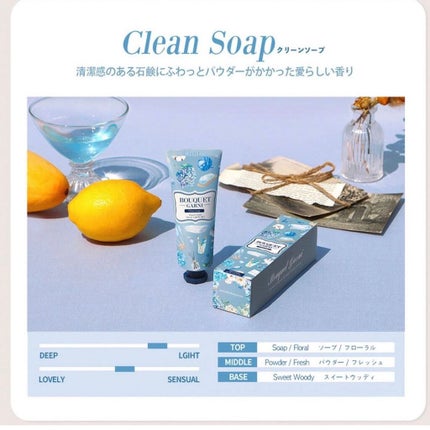 フレグランスハンドクリーム 4種セット/Bouquet Garni/ハンドクリームを使ったクチコミ(5枚目)