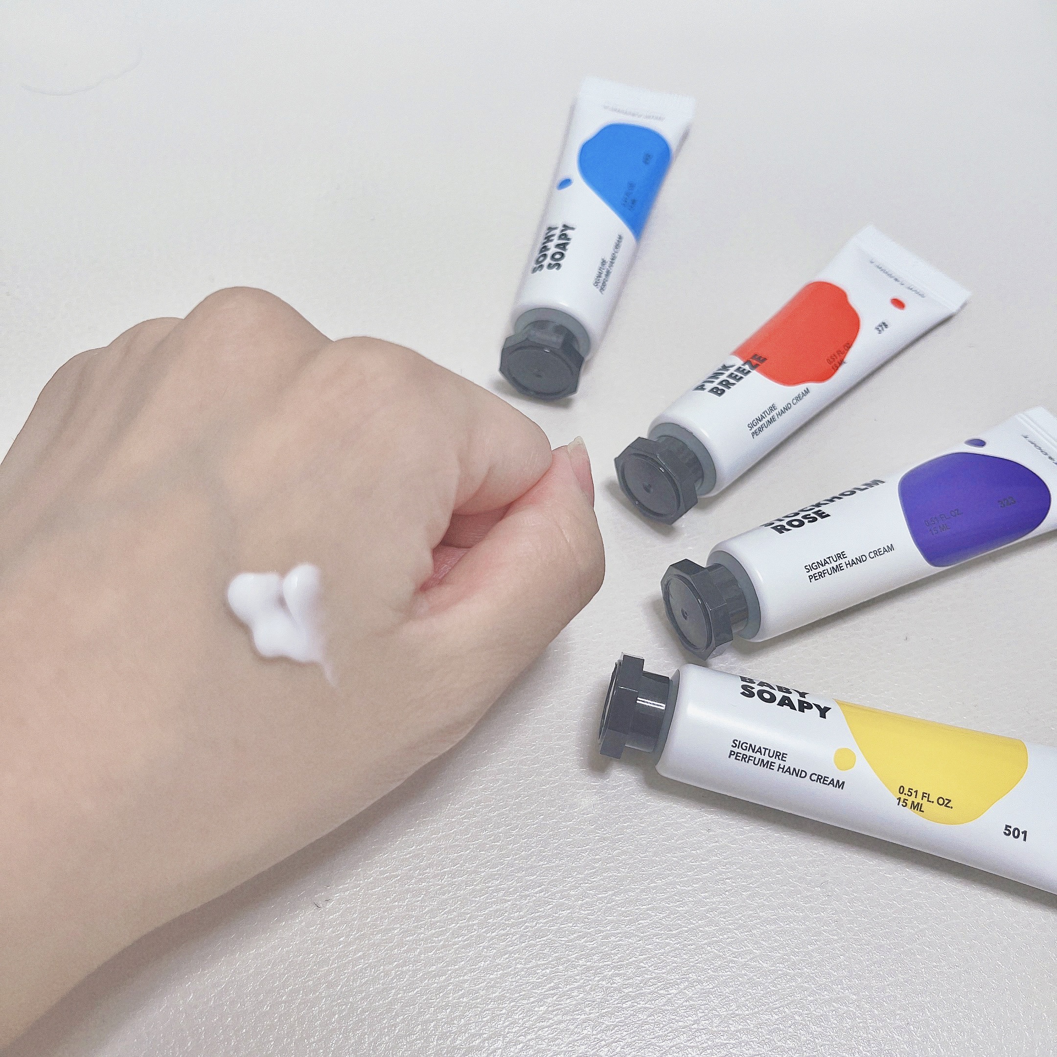 シグネチャーパフュームハンドクリーム ソフィーソーピー/DUFT&DOFT/ハンドクリームを使ったクチコミ（2枚目）