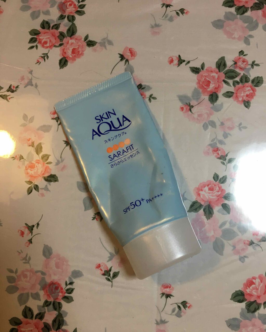 サラフィットUV さらさらエッセンス 無香料/スキンアクア/日焼け止め・UVケアを使ったクチコミ（1枚目）