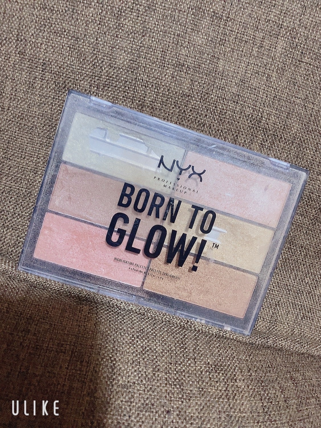 ボーントゥーグロー ハイライトパレット/NYX Professional Makeup/パウダーハイライトを使ったクチコミ(1枚目)