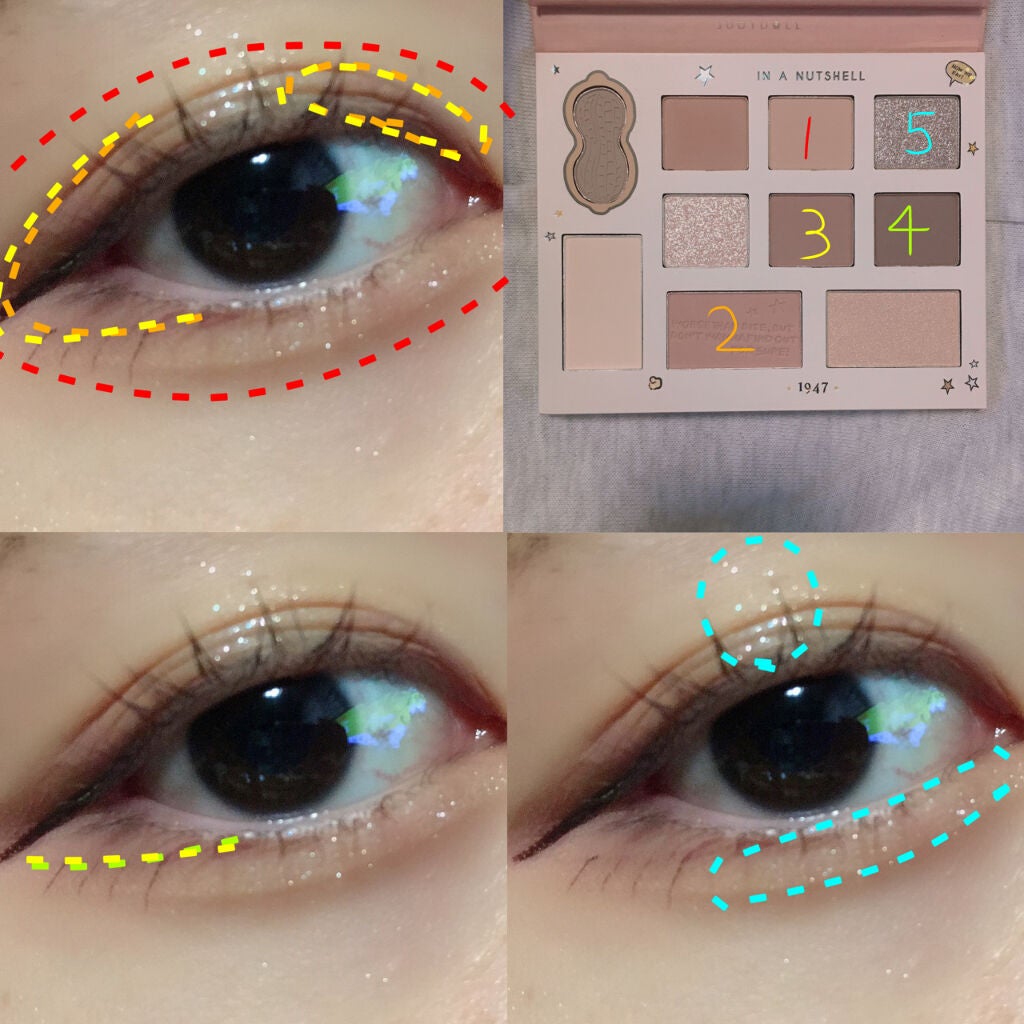 ディズニー10色パレット/JUDYDOLL/アイシャドウパレットを使ったクチコミ(7枚目)