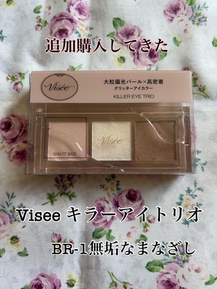 キラー アイ トリオ/Visée/アイシャドウパレットを使ったクチコミ(1枚目)