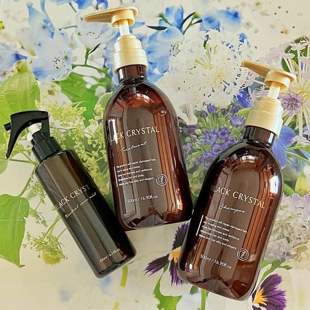ブラッククリスタル シャンプー & トリートメント/BLACK CRYSTAL/サロンシャンプーを使ったクチコミ(1枚目)