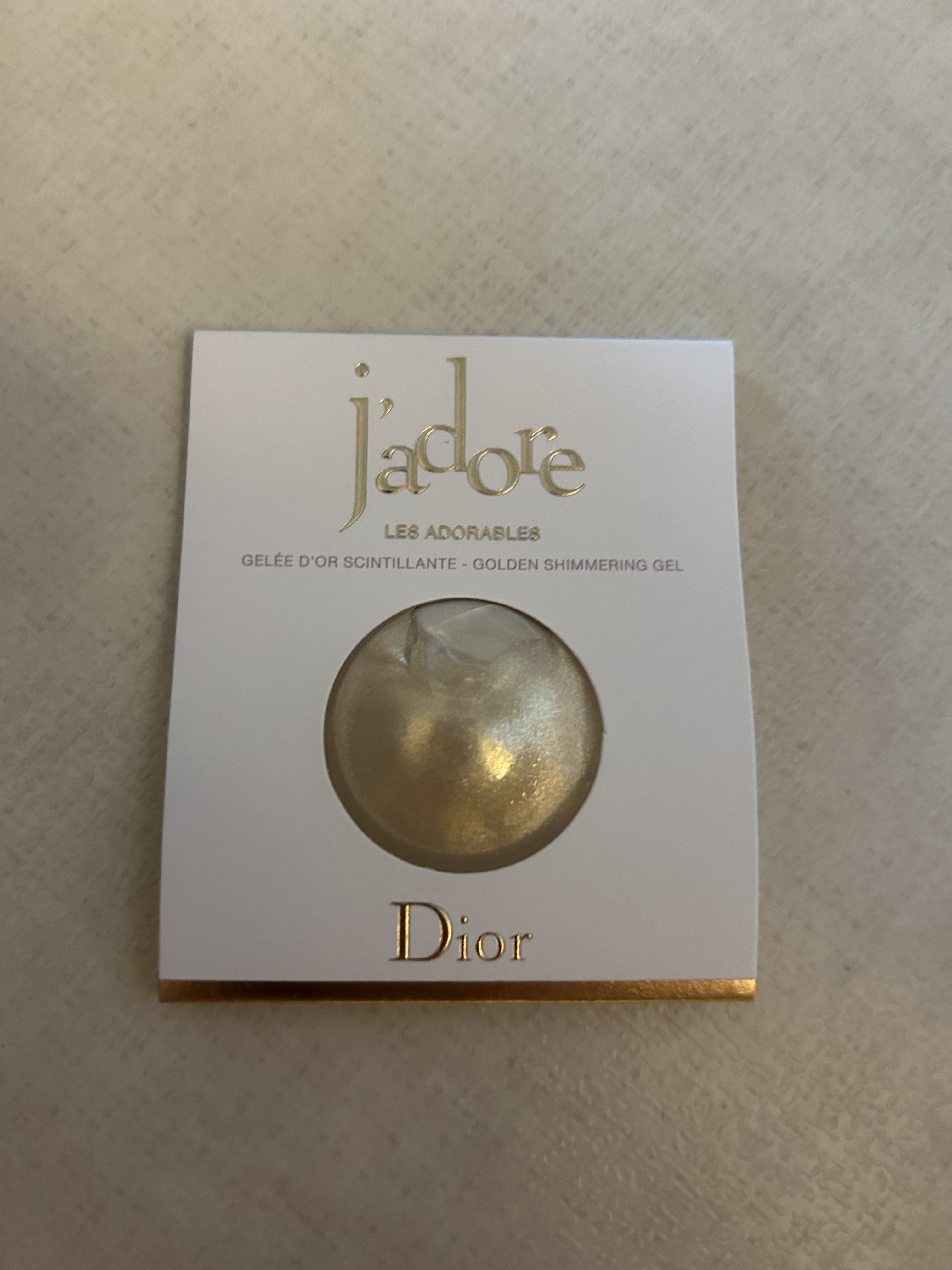 ジャドール シマリング ボディ ジェル/Dior/ボディクリームを使ったクチコミ（1枚目）