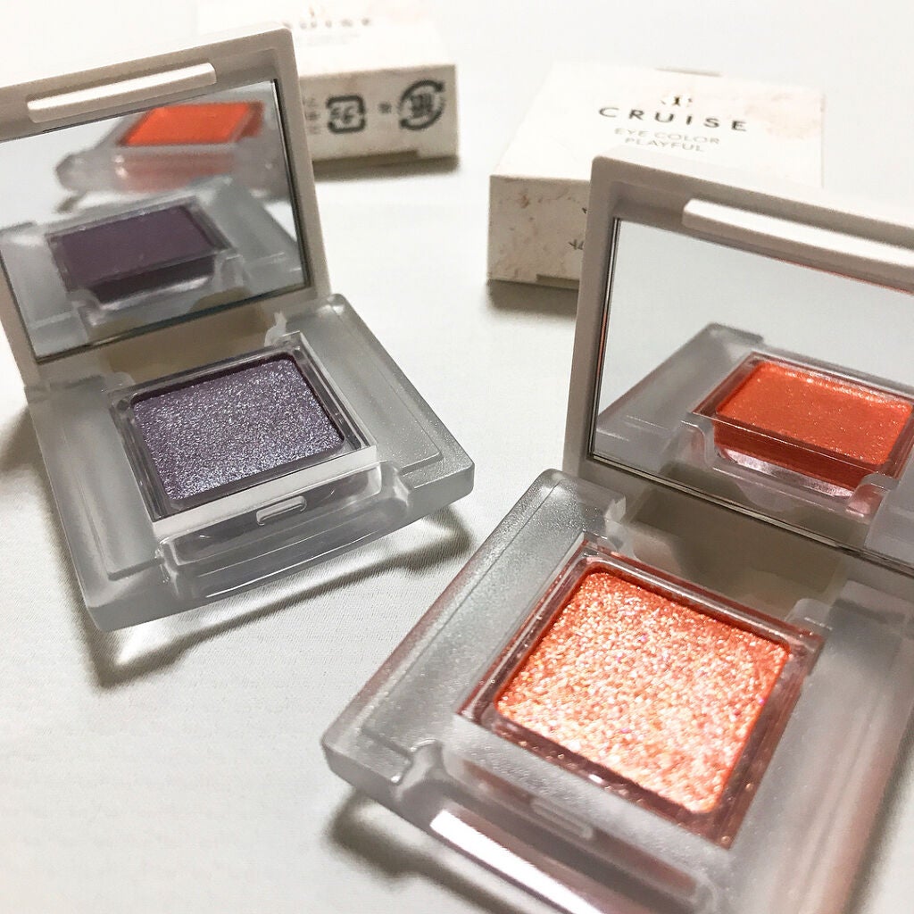 アイカラー プレイフル/エレガンス クルーズ/単色アイシャドウを使ったクチコミ(4枚目)