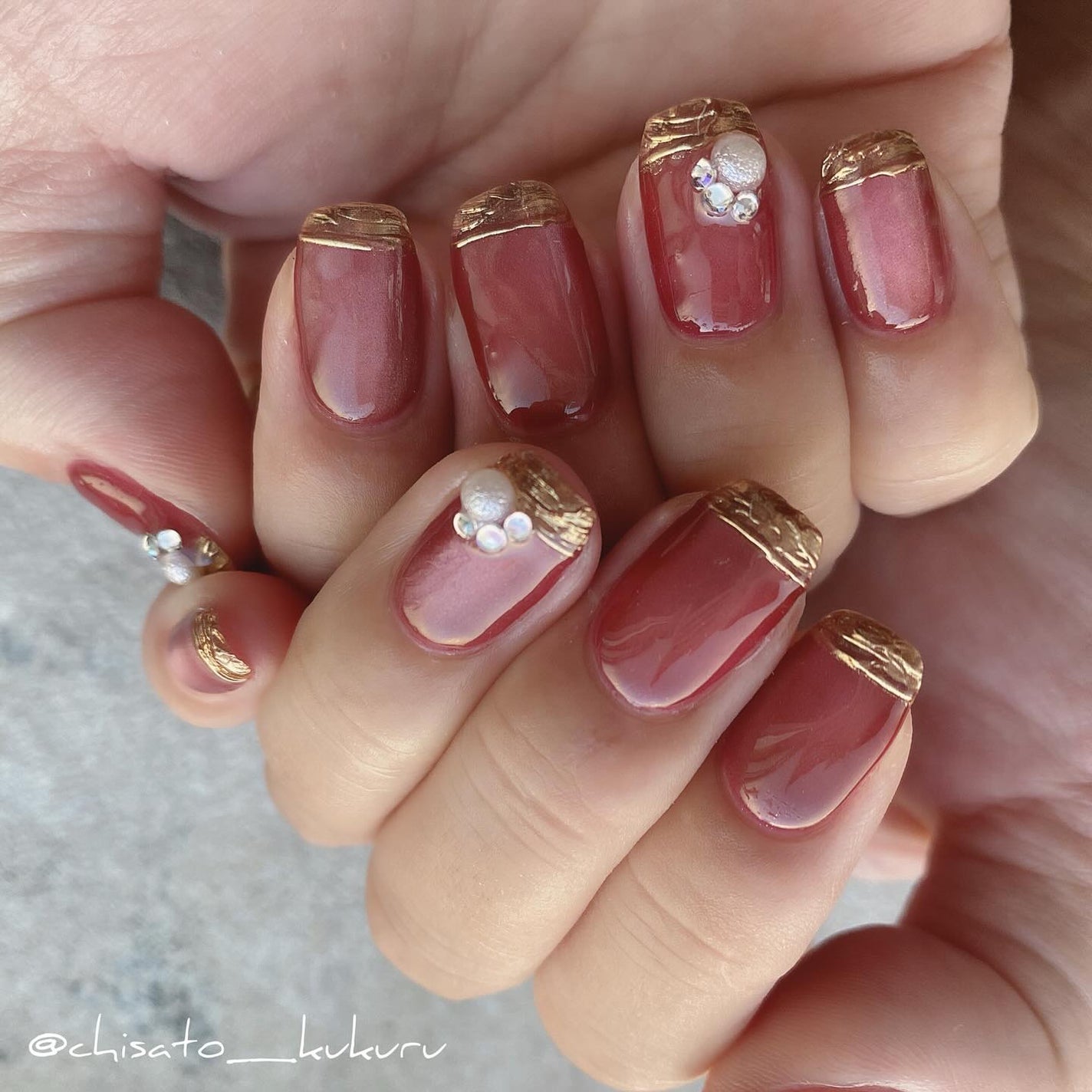 ☆kukuru☆ on LIPS 「×@homei_nailその他の投稿はこちらから▷▶@chi..」(1枚目)