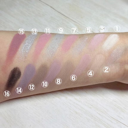 ソフトブラーリングアイパレット/wakemake/アイシャドウパレットを使ったクチコミ(4枚目)