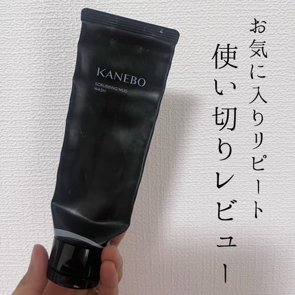 スクラビング マッド ウォッシュ/KANEBO/洗顔フォームを使ったクチコミ(1枚目)