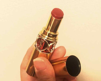 ルージュ ヴォリュプテ シャイン/YVES SAINT LAURENT BEAUTE/口紅を使ったクチコミ(1枚目)