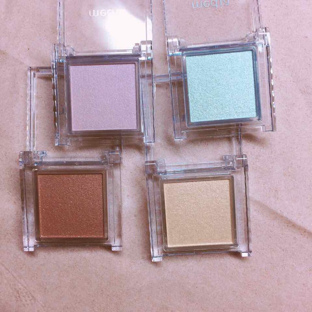 ブライトアップアイシャドウ/media/単色アイシャドウを使ったクチコミ(2枚目)