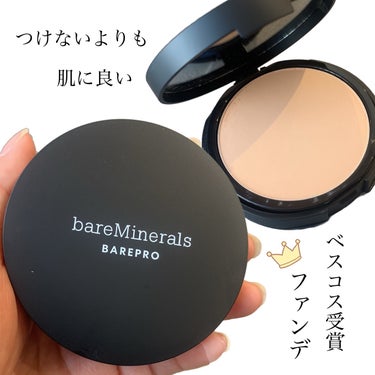 ベアプロ 16HR パウダー ファンデーション/bareMinerals/パウダーファンデーションを使ったクチコミ（1枚目）