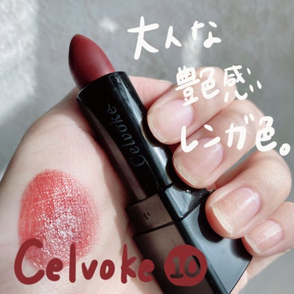 ディグニファイド リップス/Celvoke/口紅を使ったクチコミ(1枚目)