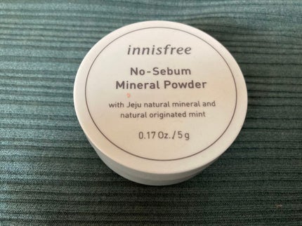 ノーセバム ミネラルパウダー/innisfree/ルースパウダーを使ったクチコミ(1枚目)