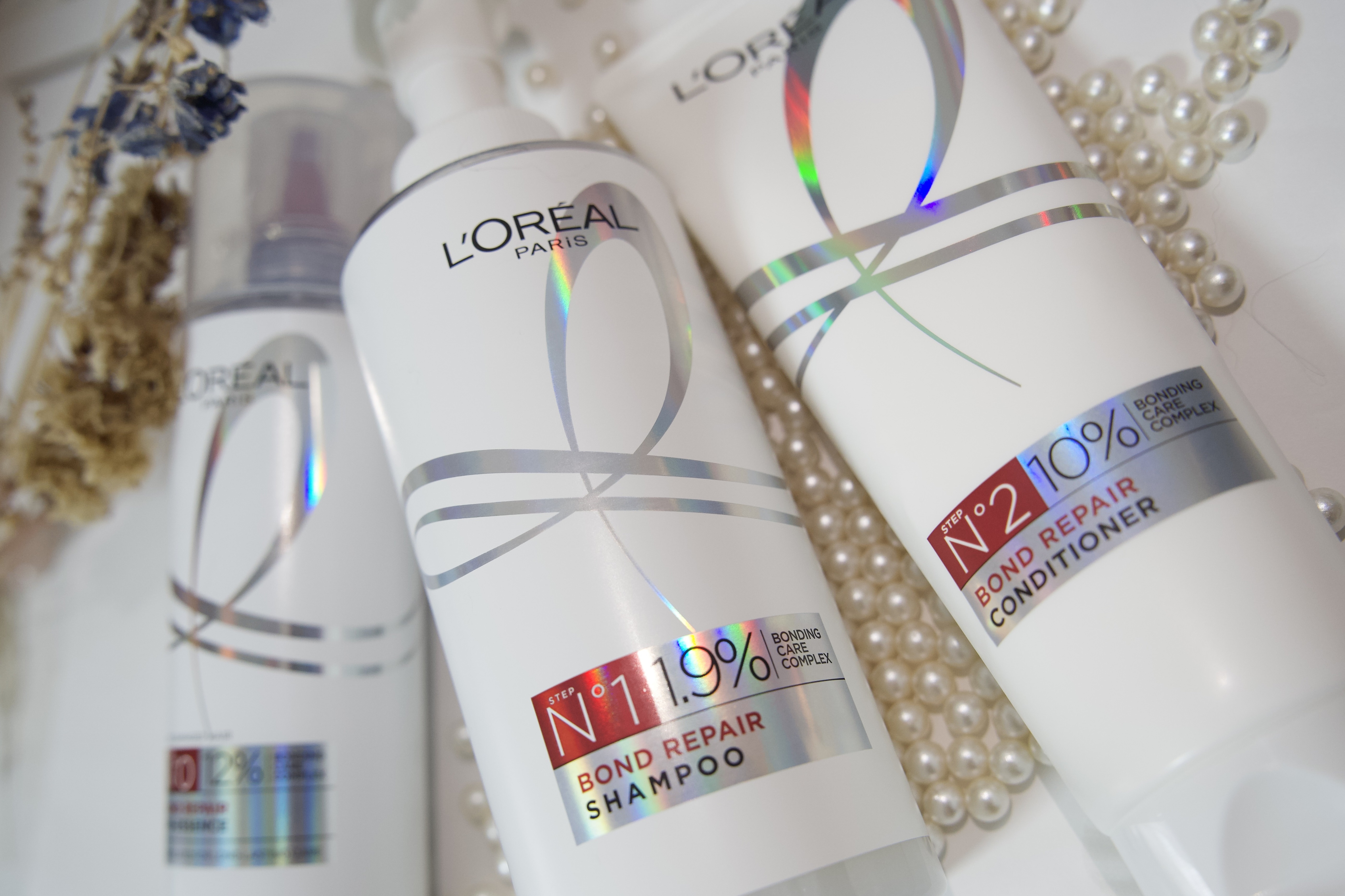 ロレアル パリ ボンド リペア シャンプー／コンディショナー/ロレアル パリ/市販シャンプーを使ったクチコミ（1枚目）