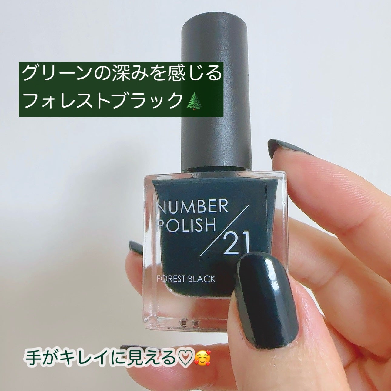 NUMBER POLISH /D-UP/マニキュアを使ったクチコミ(2枚目)