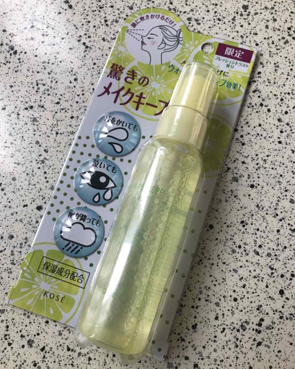 メイク キープ ミスト EX/コーセーコスメニエンス/フィックスミストを使ったクチコミ(2枚目)