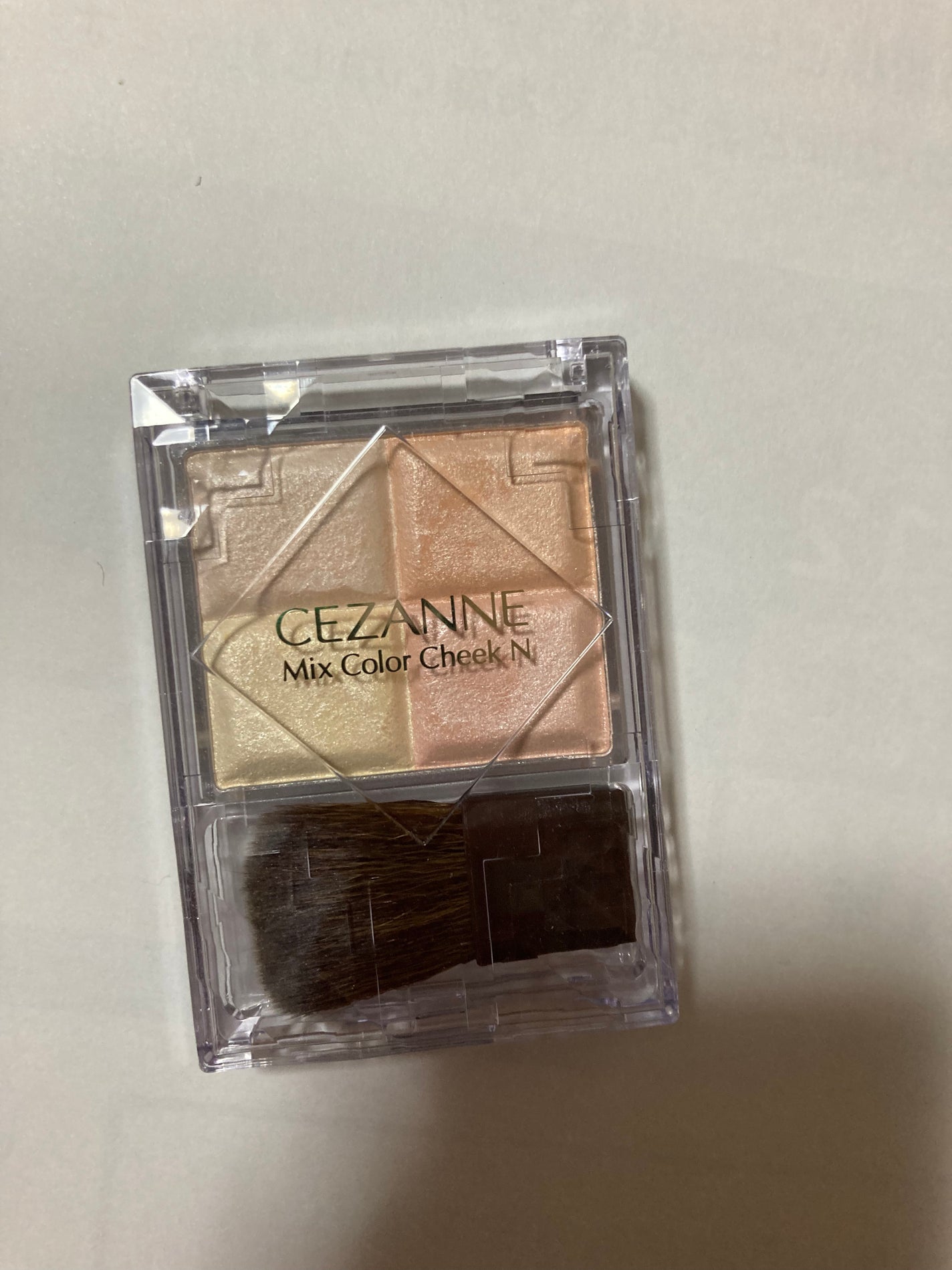 ミックスカラーチークN/CEZANNE/パウダーチークを使ったクチコミ(1枚目)