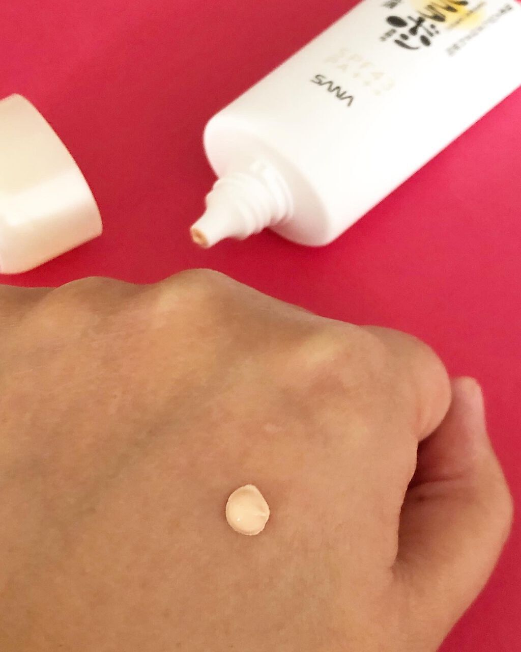 リンクルUV乳液/なめらか本舗/日焼け止めミルクを使ったクチコミ(2枚目)