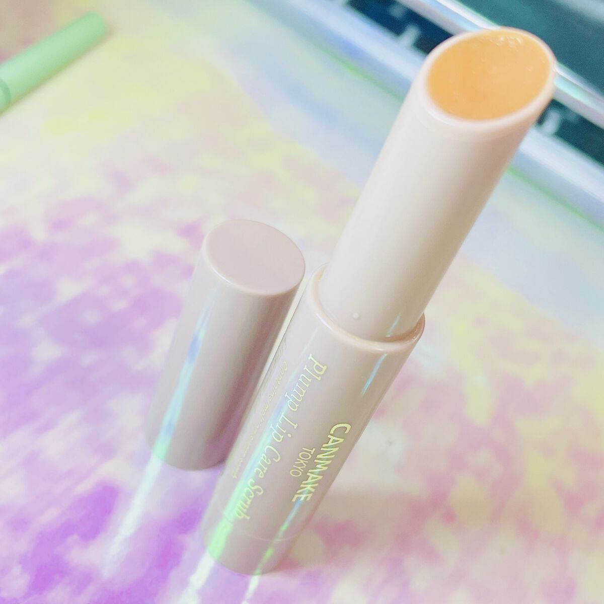 プランプリップケアスクラブ/キャンメイク/リップスクラブを使ったクチコミ（2枚目）