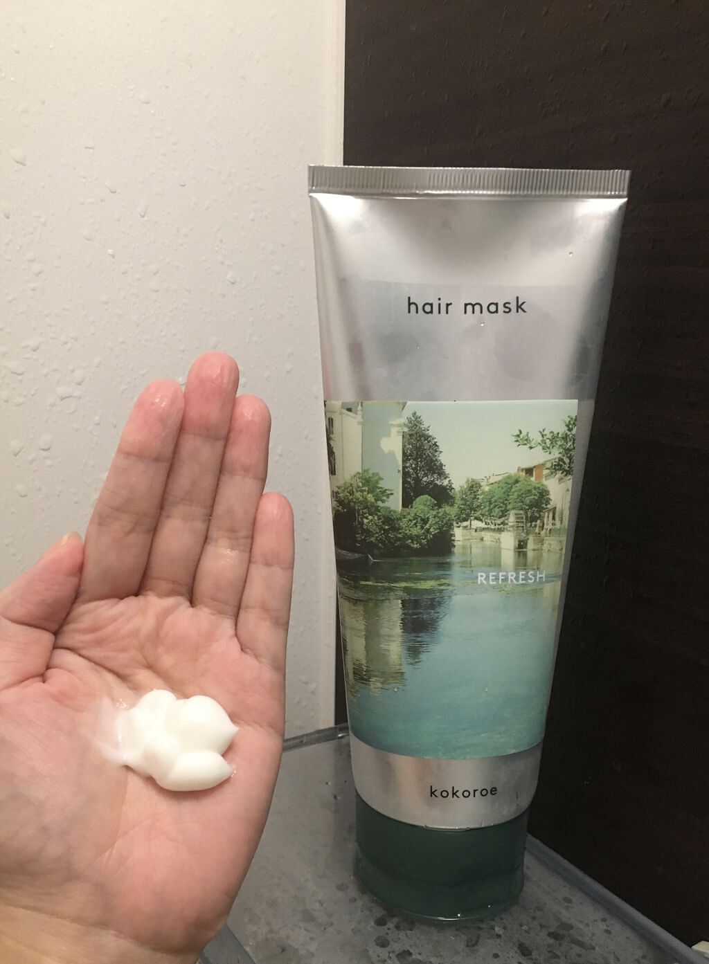 髪がうるおう精油ヘアマスク しっとり /kokoroe/ヘアマスク・ヘアパックを使ったクチコミ（2枚目）