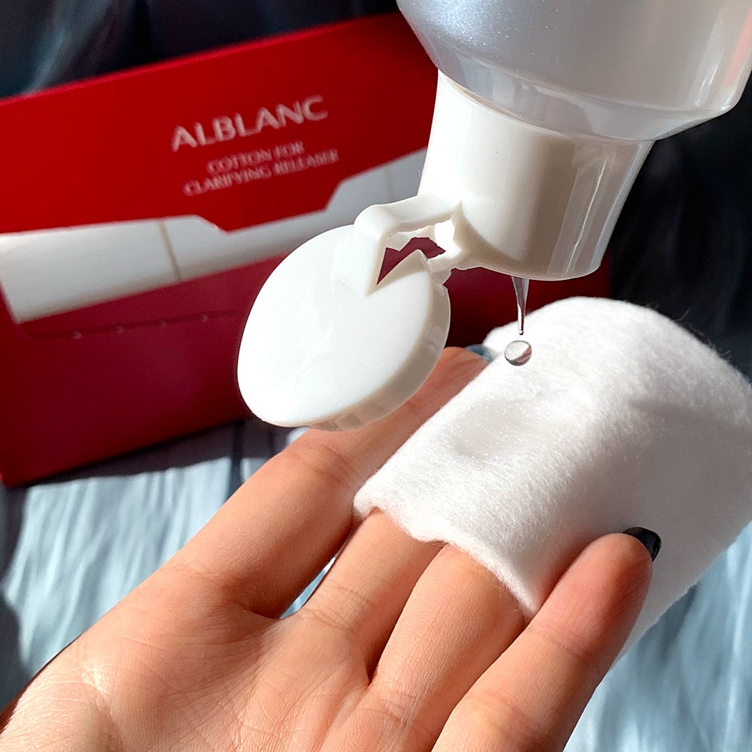 クラリファイイング リリーサー/ALBLANC/クレンジングウォーターを使ったクチコミ(5枚目)