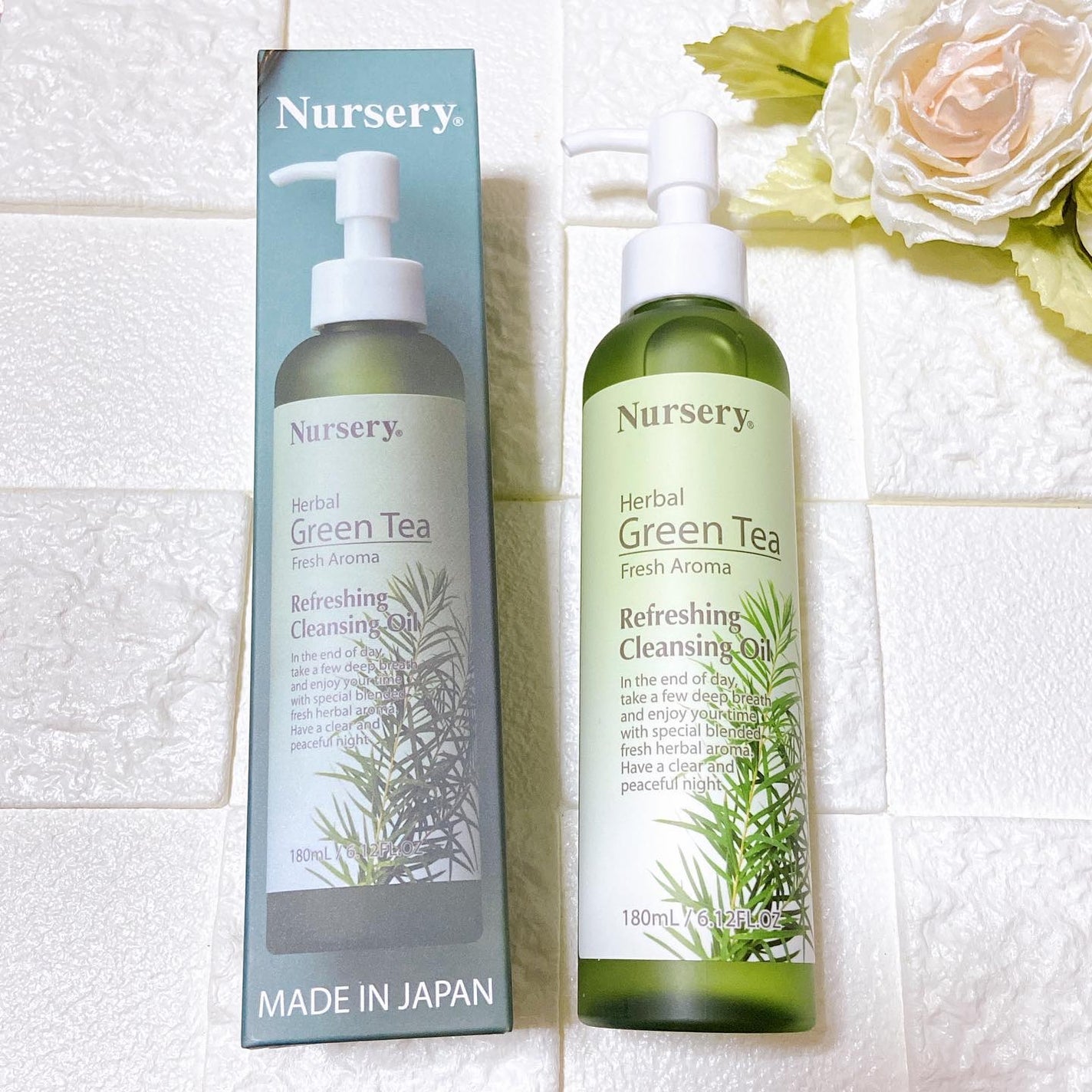 リフレッシングクレンジングオイル ハーバルグリーンティー/Nursery(ナーセリー)/オイルクレンジングを使ったクチコミ(1枚目)