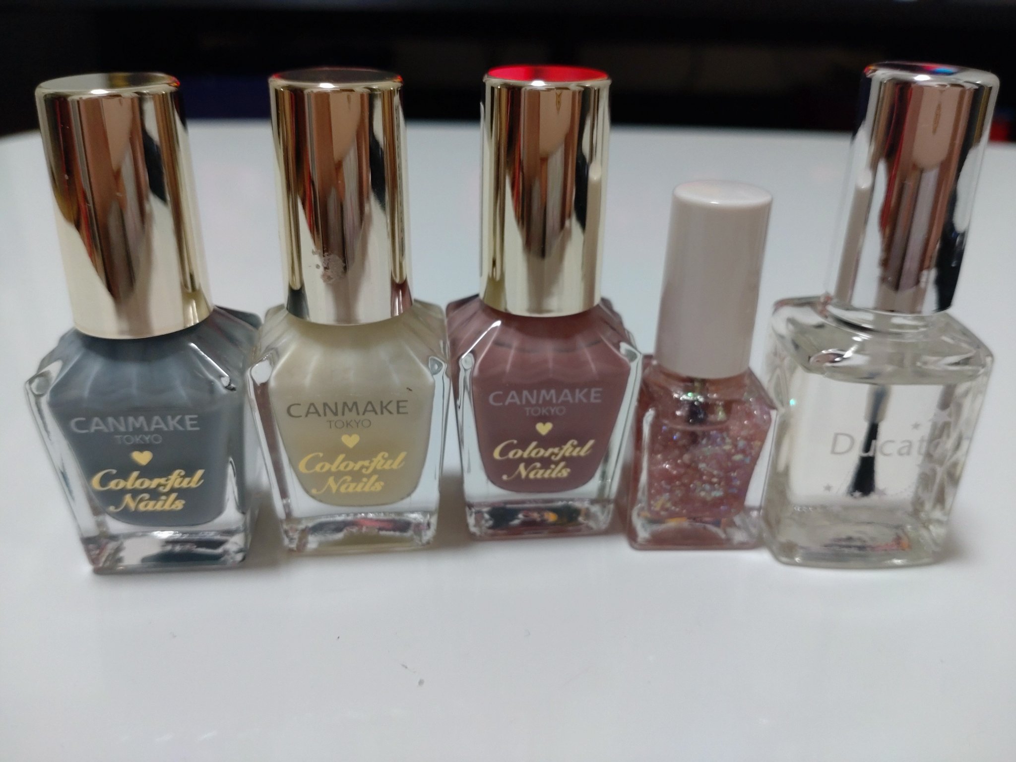 ジェルトップコート クイックドライⅡ/デュカート/ネイルトップコートを使ったクチコミ（2枚目）