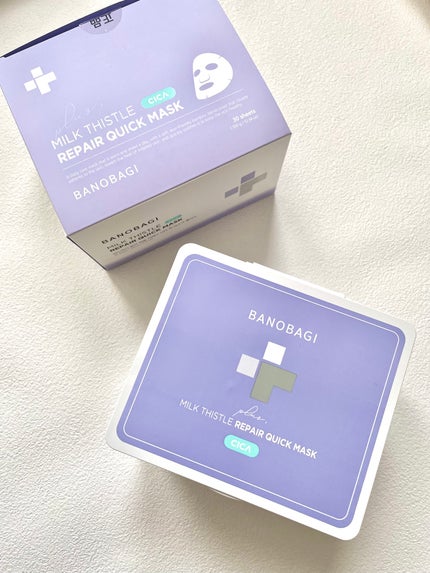 ミルクシスルリペアシカクイックマスクプラス/BANOBAGI/シートマスク・パックを使ったクチコミ(5枚目)