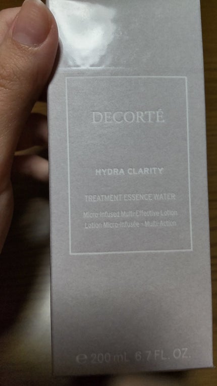 イドラクラリティ 薬用 トリートメント エッセンス ウォーター/DECORTÉ/化粧水を使ったクチコミ(1枚目)