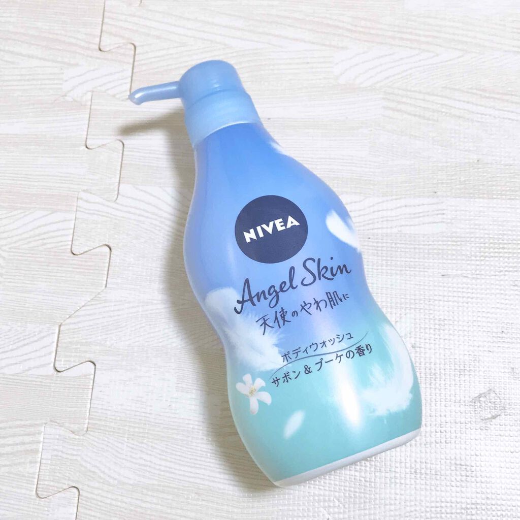 エンジェルスキン ボディウォッシュ サボン&ブーケの香り/ニベア/ボディソープを使ったクチコミ(1枚目)