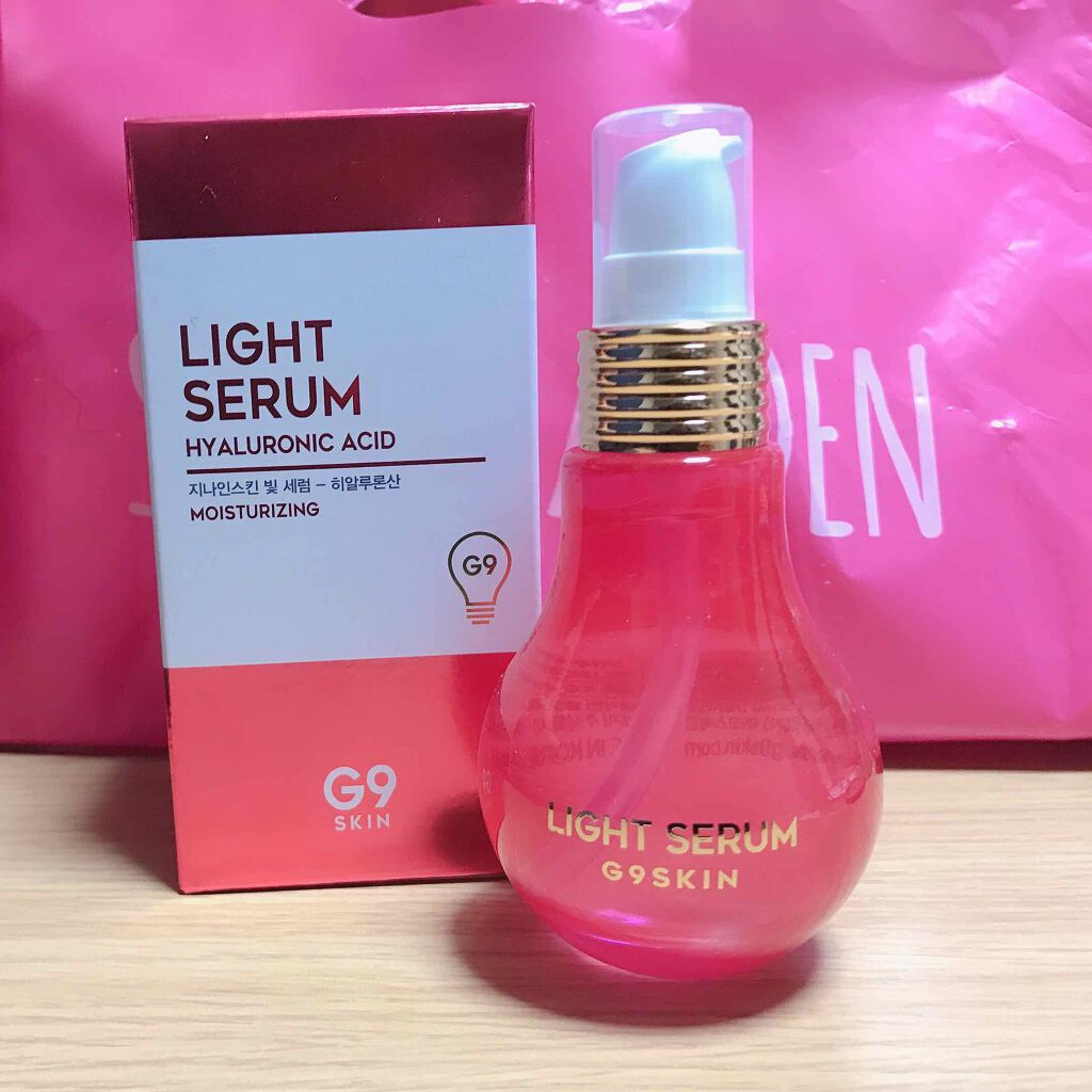 Light serum/G9SKIN/美容液を使ったクチコミ（1枚目）