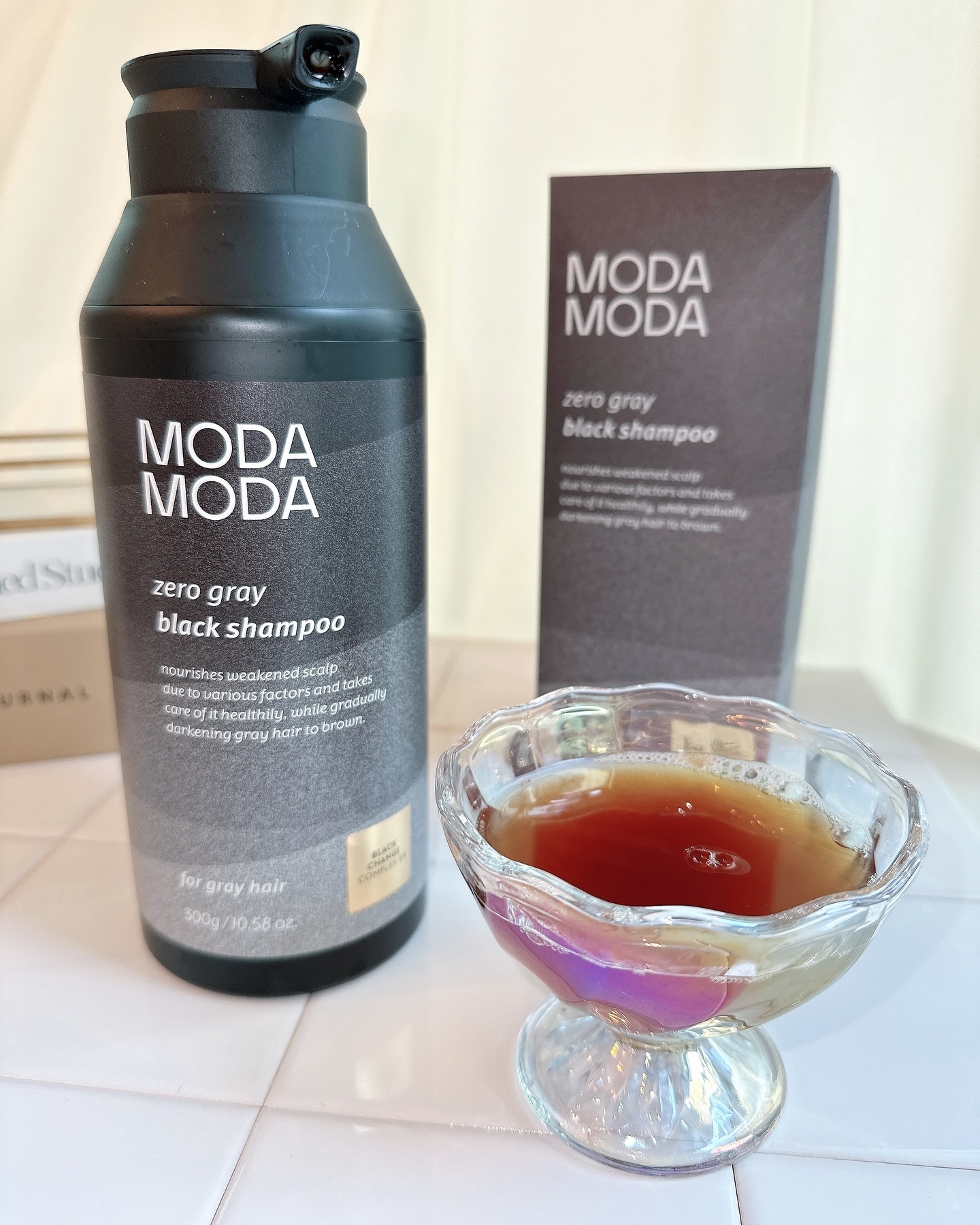 モダモダゼログレイシャンプー/MODAMODA/市販シャンプーを使ったクチコミ（1枚目）